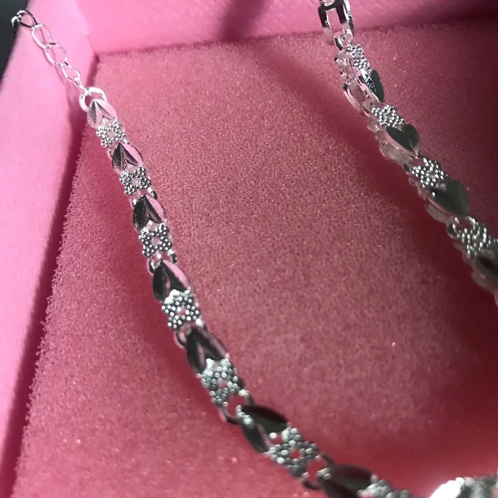 Sterling Silver Linked Bracelet